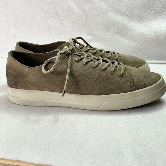 Vince Sneakers Mens 11.5M Brown Suede Leather Casual Shoes Lace Up Lined main image 13